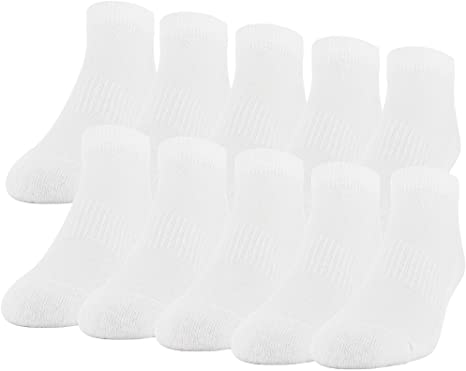 Gildan Men's Cotton Low Cut Socks