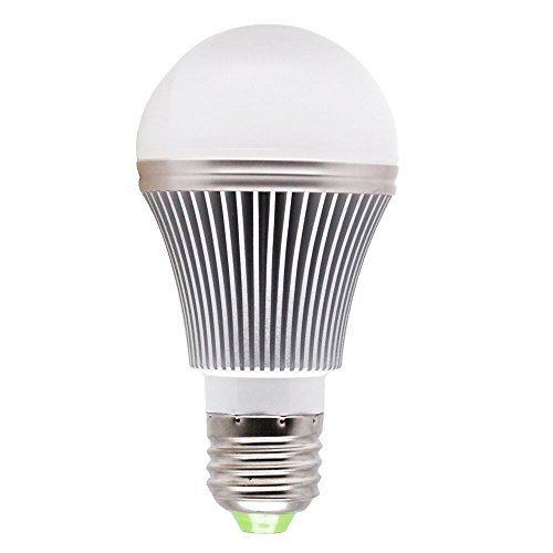 Wireless Bluetooth LED RGB Light Bulb with Music Dimmable Multicolored Color Changing Lights Via IOS Android App Control for HomeOfficePartiesDinner Etc
