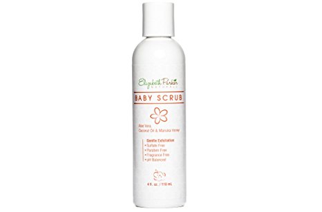 Cradle Cap Treatment Scrub Removes Flakes and Scales with Gentle Natural Formula for Babies, Kids and Adults with Sensitive Skin or Eczema