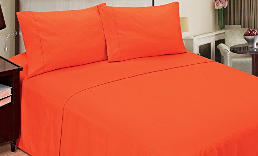 Home Dynamix JMFS-253 3-Piece Jill Morgan Fashion Bed Set, Twin, Orange