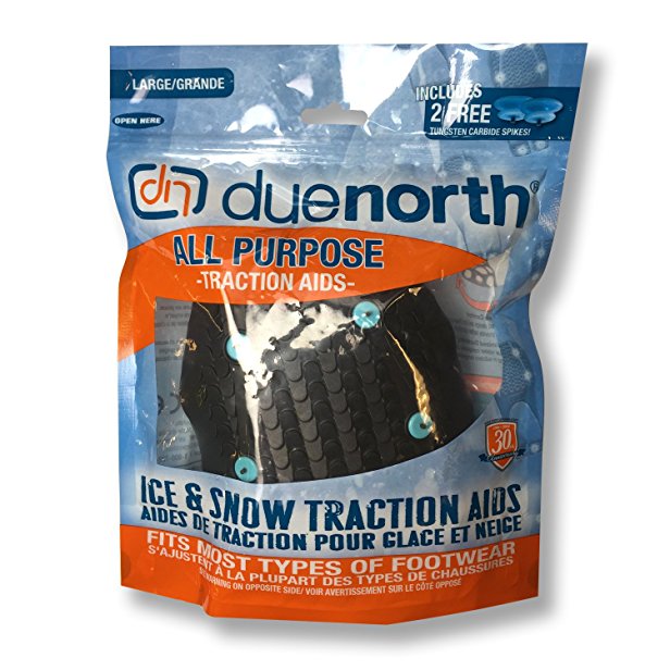 Due North All Purpose Traction Aid for Snow and Ice, Large