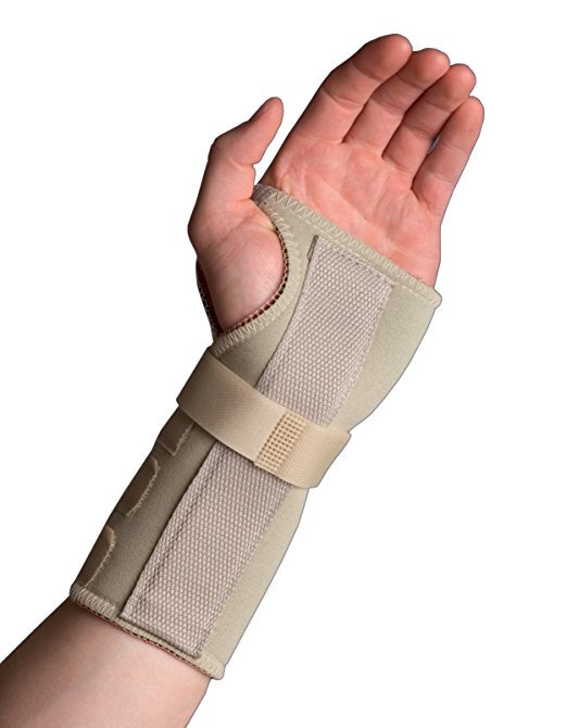 Thermoskin Thermal Wrist/Hand Carpal Tunnel Brace Left Large 20-22cm
