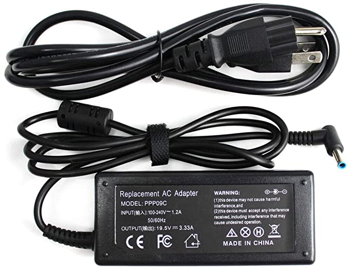Laptop AC Adapter Charger for HP Envy TouchSmart 15-j007cl, 15-j009wm, 15-j185nr; HP Envy 15-j085nr 15-j175nr, 15-j031nr, 15-j060us; HP Envy 15-j013cl, 15-j023cl, 15-j030us, 15-j075nr