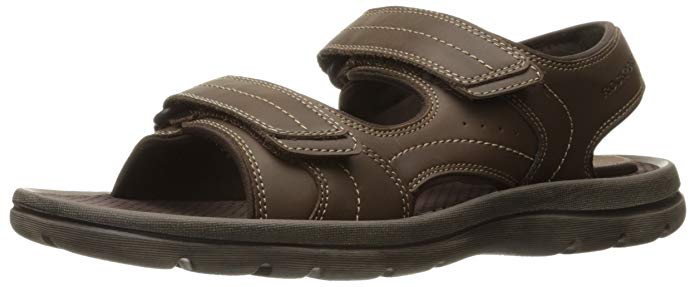 Rockport Men's Get Your Kicks Double Velcro Flat Sandal