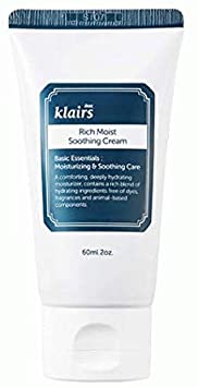 [Klairs] Rich Moist Soothing cream, 60ml, soothing and hydrating