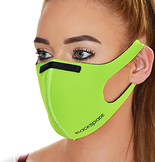 Unisex Reusable Face Covering with Nose Wire | Protective Face Covers Washable at 60 Degrees | 7 Available Colours
