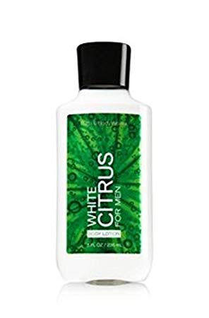 Bath & Body Works Signature Collection WHITE CITRUS For Men Body Lotion 8 oz / 236 mL