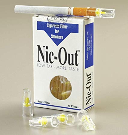 Nic-Out 30 Cigarette Filters 6 Pack