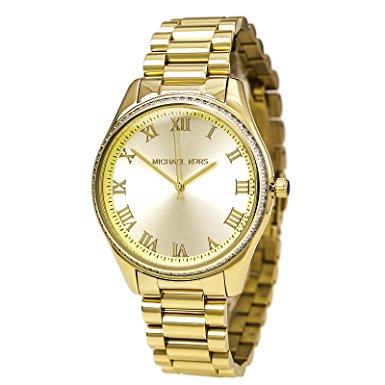 Michael Kors BlakeChampagne Dial Gold-tone Stainless Steel Bracelet Ladies Watch MK3244