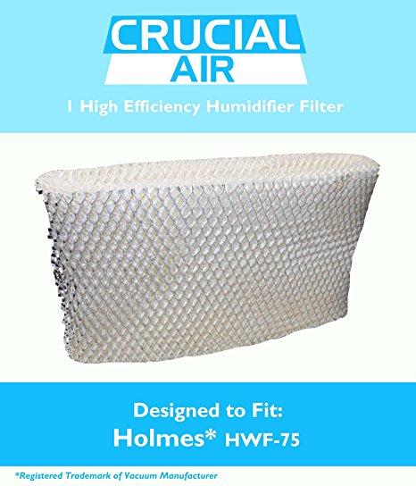 1 Holmes HWF-75 HWF75 Humidifier Filter, Designed & Engineered by Crucial Air