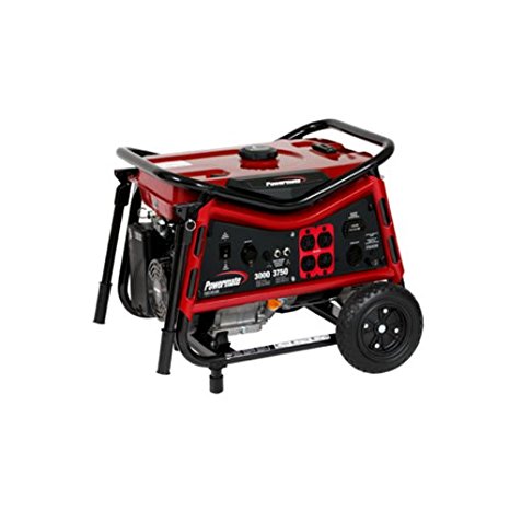 Powermate PMC103007, 3000 Running Watts/3750 Starting Watts, Gas Powered Portable Generator (Discontinued by Manufacturer)