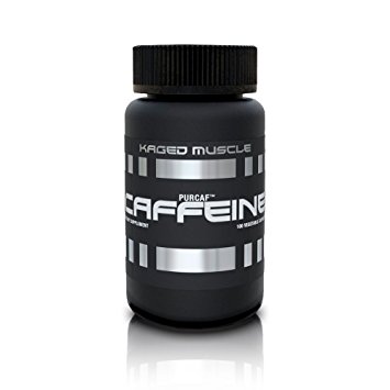 Kaged Muscle PurCaf Caffeine 200 mg 100 Count Vegetable Capsules