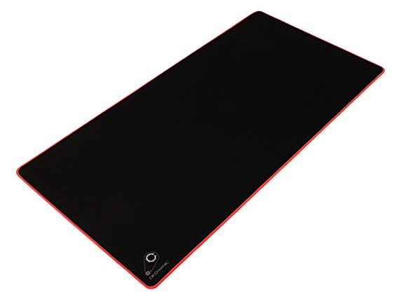 Dechanic XXL Speed Soft Gaming Mouse Mat - 36"x18", Red
