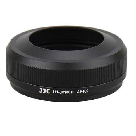 JJC LH-JX100II BLACK Upgrade Lens Hood Shade Adapter Ring for Fujifilm FinePix X100 X100S Replaces Fujifilm AR-X100 Black