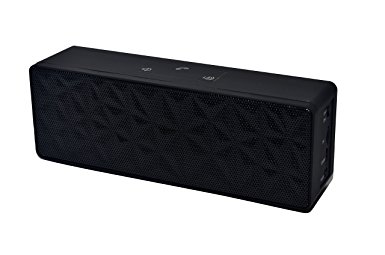 Bluetooth Speakers- Wireless Portable Bluetooth Speaker (High Definition Audio,Stereo Speaker with Subwoofer for Rich Sound, Built-in Microphone, upto 12 Hours of Playtime) (BLACK)
