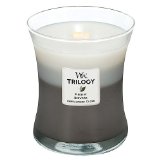 Woodwick Candle Warm Woods Trilogy Medium Jar