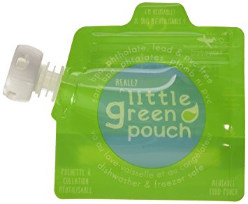 Little Green Pouch Reusable Food Pouch - 3.4 oz - 6 ct