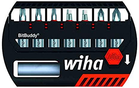 Wiha 76890 Impact Insert Bit Buddy Set Ph, Sq, Tx