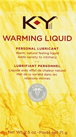 K-Y Warming Liquid Personal Lubricant, 2.5 Ounce