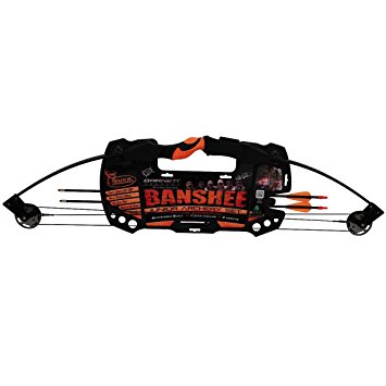 Barnett Outdoors Buck Commander Banshee Junior Archery Set, Black