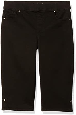 Gloria Vanderbilt Women's Petite Avery Pull on Skimmer Short