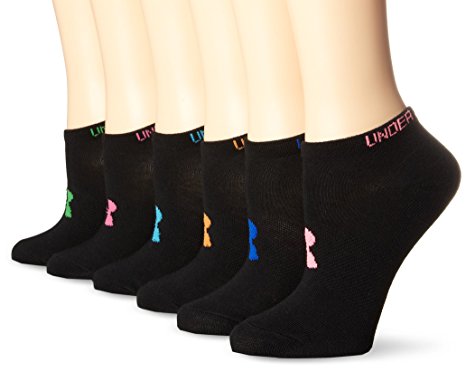 Under Armour Women's Liner No-Show Socks (Six-Pack)