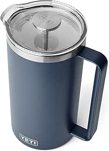 YETI Rambler French Press Coffee Maker, with GroundsControl Filter