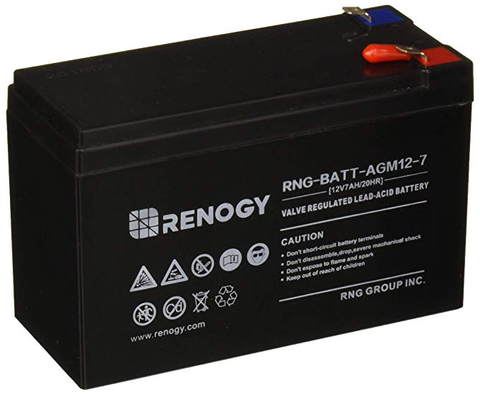 Renogy 12Volt 7AH Rechargeable Sealed Lead Acid Battery