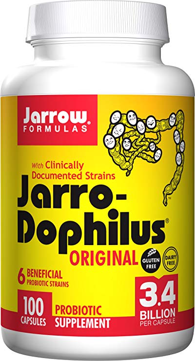 Jarrow Formulas Jarro-Dophilus Original Multivitamin Capsules, 100-Count