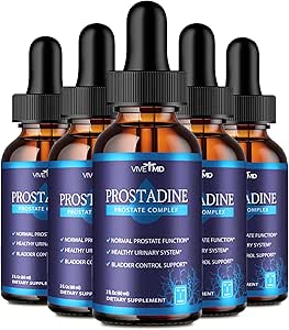 Prostadine Drops for Prostate Health, Bladder Urinating Issues - Prostadine Official Drop Formula - Extra Strength with Pomegranate, Prostadine Reviews (Package of 5)