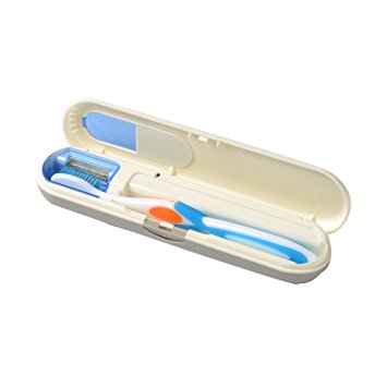 Easyinsmile Toothbrush Sanitizer box Toothbrush sterilizer (white2)