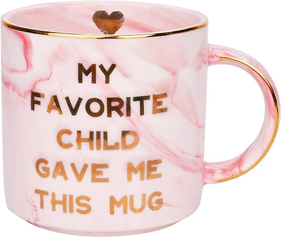 OEAGO Mothers Day Gifts from Daughter Son, 330ml Gifts for Mum Mug Birthday Gifts for Mum, Presents for Mum, Christmas Gifts for Mum Coffee Cup