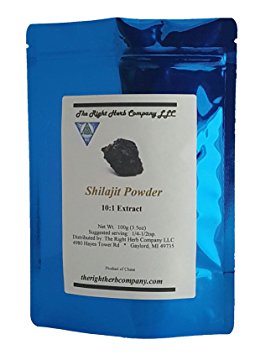 High Quality Shilajit Extract Powder 10:1 Extract - Potent (100 grams)