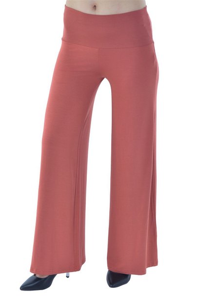 PattyCandy Womens Comfy Palazzo Lounge Pants, Plus & Regular Sizes, XS - 5XL