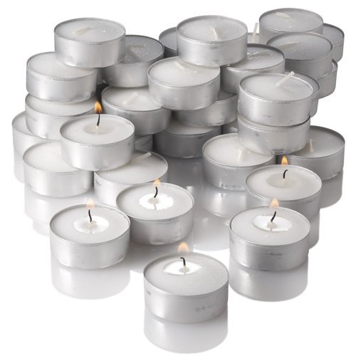 Richland Tealight Candles White Unscented Set of 500