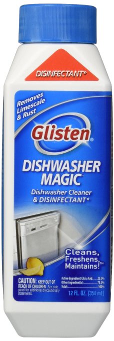 Dishwasher Magic Dishwasher Disinfectant And Cleaner 12 oz
