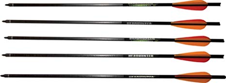 Barnett Outdoors Carbon Crossbow Arrows with Field Points (5 Pack)