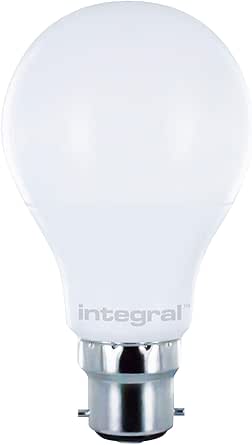 Integral LED 11w Classic Globe GLS light bulb 5000K B22/BC Bayonet Cap Cool White/Daylight = 75w