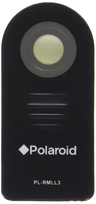 Polaroid Wireless Infrared Remote Control With Protective Case For The Nikon SLR D40, D40X, D50, D60, D70, D70S, D80, D90, D3000, D3200, D3300, D5000, D5300, D7000, D750, D5100, Coolpix P7000, P6000, N65, N75, 8400, 8800 Digital Cameras (ML-L3 Replacement)