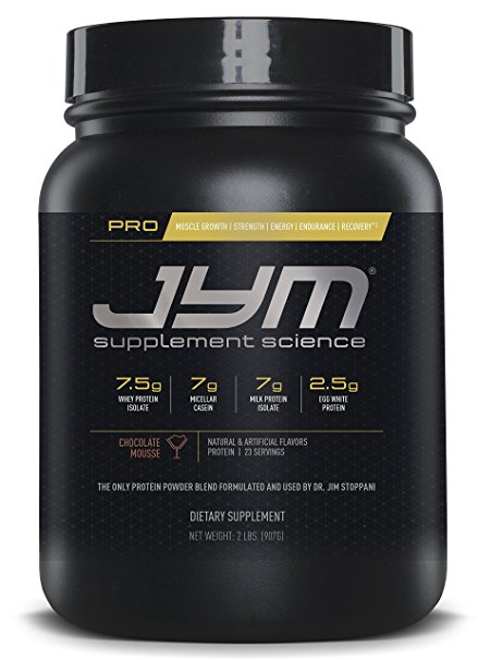 JYM Supplement Science Pro Jym Dietary Supplement, Chocolate Mousse, 2 Pound