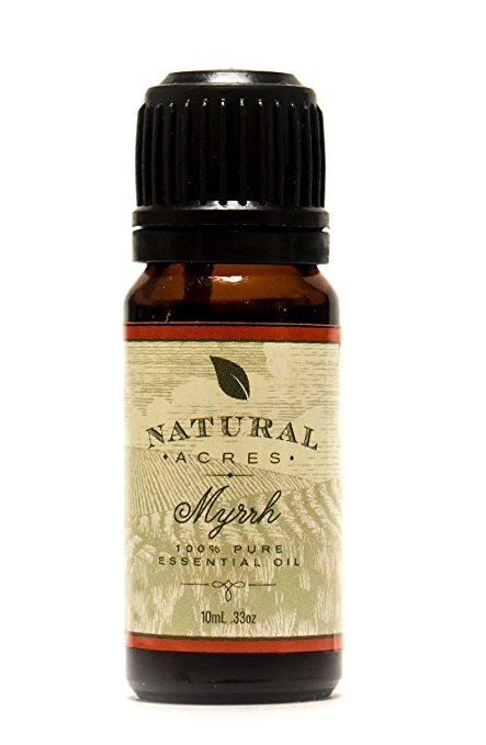 Myrrh Essential Oil - 100% Pure Therapeutic Grade Myrrh Oil by Natural Acres - 10ml