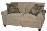 Serta RTA Copenhagen Collection 61 Fabric Loveseat Sofa Vanity CR43531PB