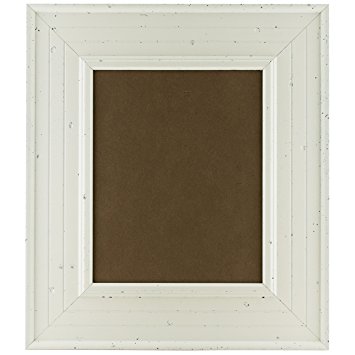 Craig Frames 813786001218AC 3-Inch Wide Picture/Poster Frame in Smooth Paint Finish, 12 by 18-Inch, Weathered Off-White