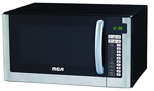 RCA 1.2 Cubic Foot Microwave, Stainless Steel