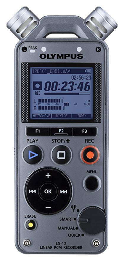 Olympus LS-12 Linear PCM Digital Voice Recorder