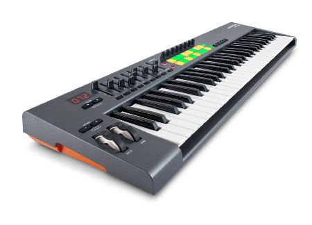 Novation Launchkey 61 61-key USBiOS MIDI Keyboard Controller with Synth-weighted Keys