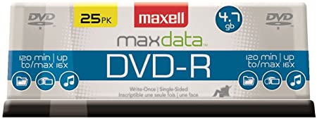 Maxell DVD-R 25 PK SPINDLE ( 635052 )