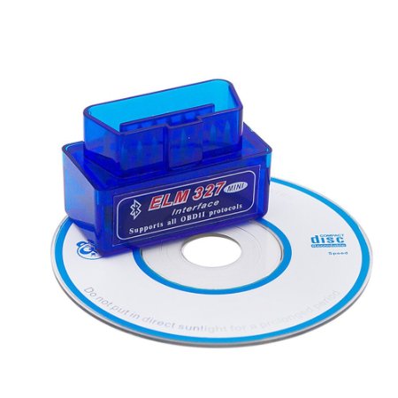 ELM327 V2.1 OBD2 Super MINI Bluetooth Wireless Scanner Tool Auto Diagnostic Tool for Android Devices