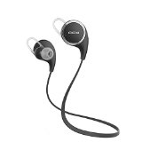 Original QCY QY8 Bluetooth Earbuds V41 Wireless Stereo Headphones In-ear Headphones Sports Earpiece Devices for Gym Running Exercise Music Bluetooth Earphone for iPhone iPad Smart Phones Black