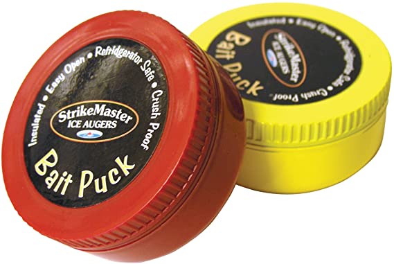 Strike Master Ice Augers Bait Puck (2 Per Pack)